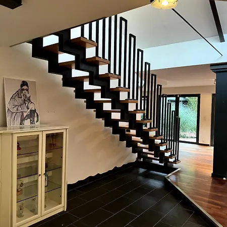 Design-ferienhaus Mit Garten, Kino & 5 Schlafzimmern Villa Dieburg